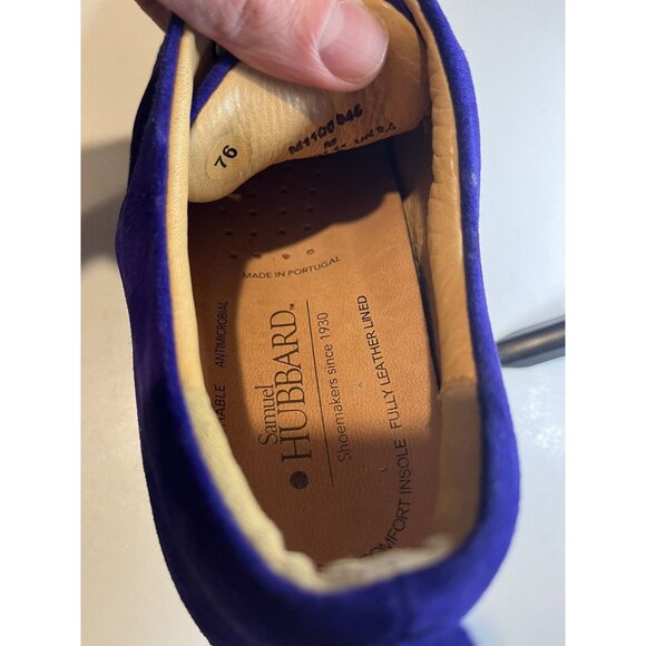 PRE-OWNED Samuel Hubbard Free Leather Shoes Men SZ 10 US Medium- Purple M1100046 main image 7